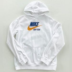 Nike White New York Hoodie